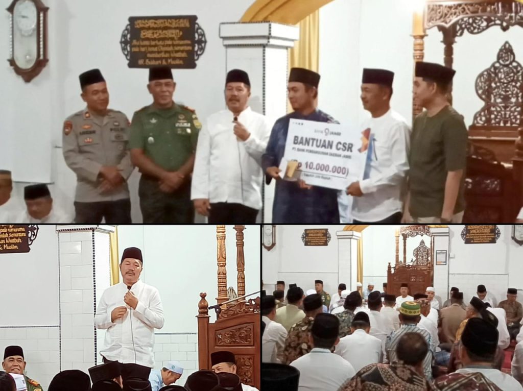 Safari Ramadhan di Desa Tarutung, Bupati Monadi Ajak Lestarikan Tradisi Mempererat Silaturahmi