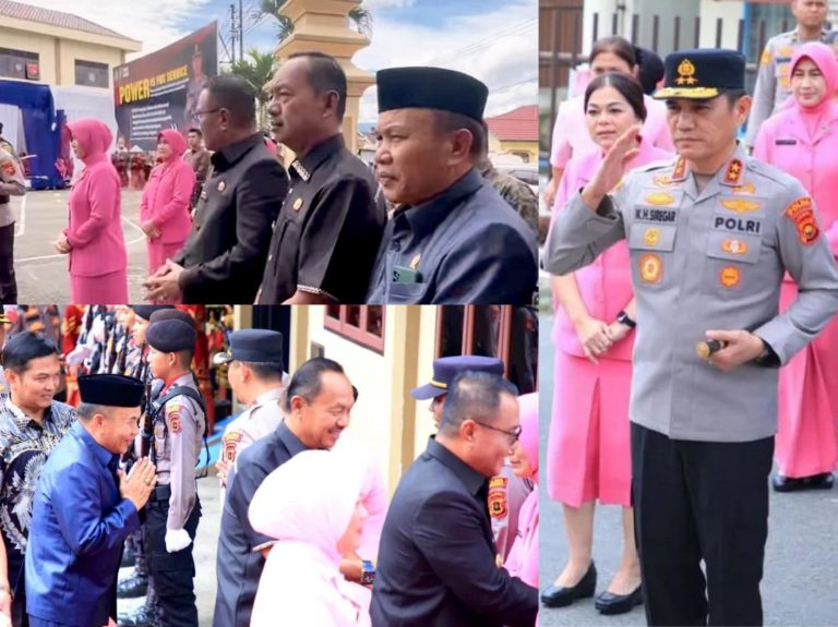 Wabup Kerinci H. Murison Sambut Kunjungan Kerja Kapolda Jambi di Mapolres Kerinci