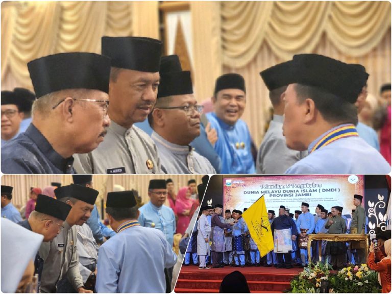 Dukung Pelestarian Budaya Melayu, Wabup Kerinci Murison Hadiri Pengukuhan Ketua DMDI Jambi