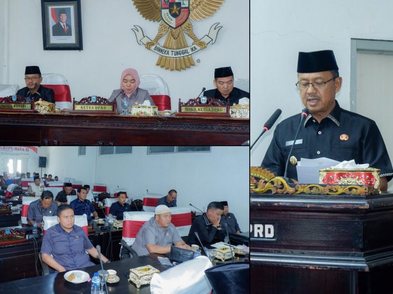 Wabup Murison Hadiri Paripurna DPRD: Tanggapi Pandangan Fraksi Terkait KUA-PPAS Perubahan 2025