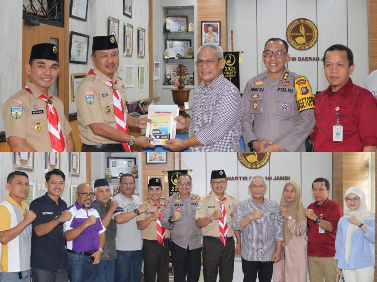 Perkuat Sinergi Pramuka, Wabup Kerinci H. Murison Lakukan Audiensi Bersama Kwarda Jambi