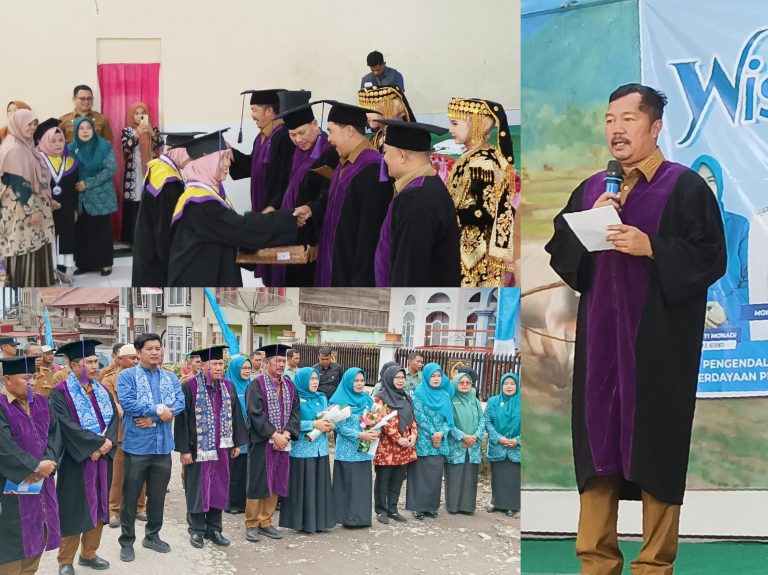 Wisuda Perdana Sekolah Lansia Standar 1 di Desa Koto Agung, Bupati Monadi: Terus Aktif Sebagai Panutan Generasi Muda