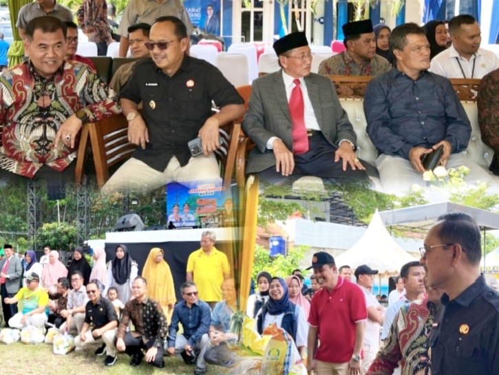 Hadiri Grand Opening Creative Hub dan Gerakan Pangan Murah Tvri Jambi, Wabup Murison Apresiasi LPP Dukung Gerakan Pangan