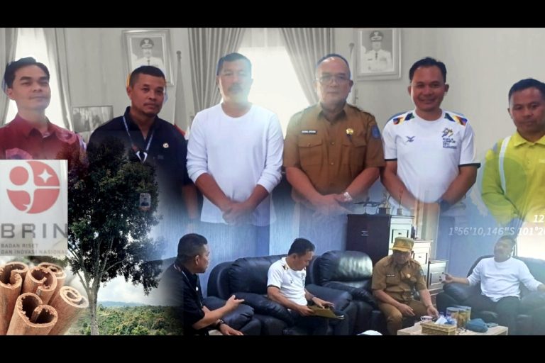 Bupati Monadi Terima Koordinasi BRIN Terkait Rencana Pendaftaran dan Pelepasan Varietas Kayu Manis