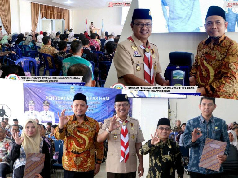 Penguatan Kapasitas HAM, Wabup Kerinci Murison Dorong ASN Beri Layanan Publik Humanis