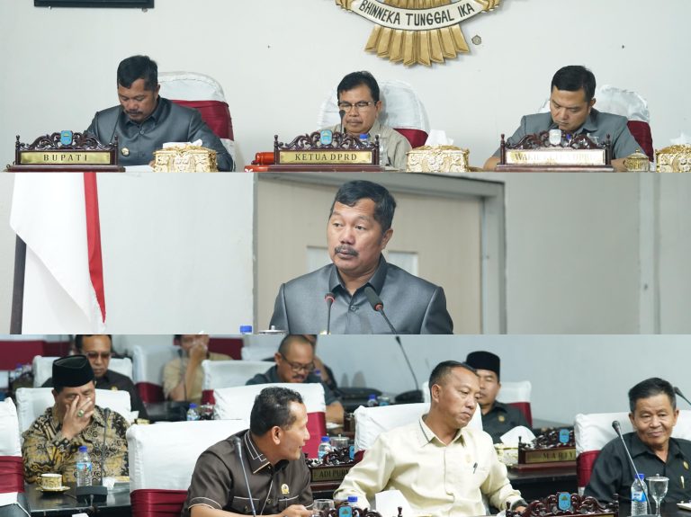 Rapat Paripurna III DPRD, Bupati Monadi Sampaikan Tanggapan Pandangan Umum Fraksi terhadap Ranperda RPJMD dan Tiga Ranperda Inisiatif DPRD Tahun 2025