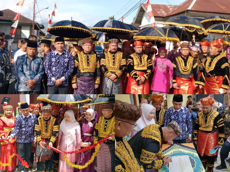 Kenduri Sko Duo Desa Kemantan, Bupati Monadi Dianugerahi Gelar Adat “Depati Stuo Cahayo Negeri”