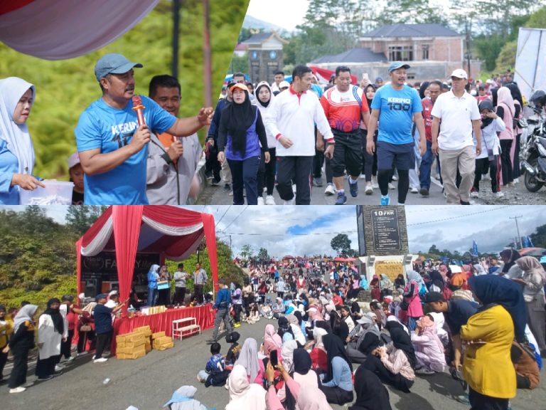 Sehat Bersama, UMKM Berjaya: CAR FREE DAY Kerinci Disambut Meriah Ribuan Warga