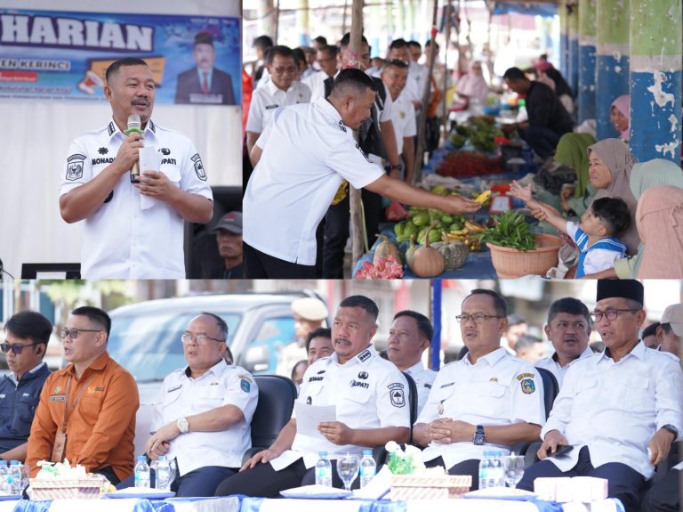 Bupati Monadi Luncurkan Pasar Harian Pertama di Kerinci: Langkah Nyata Kendalikan Inflasi dan Gerakkan Ekonomi Rakyat