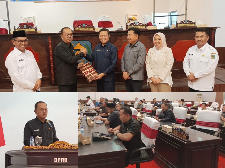 Paripurna Penyampaian RAPBD 2026, Wabup Murison Tegaskan Komitmen Pemerintah untuk Kesejahteraan Warga