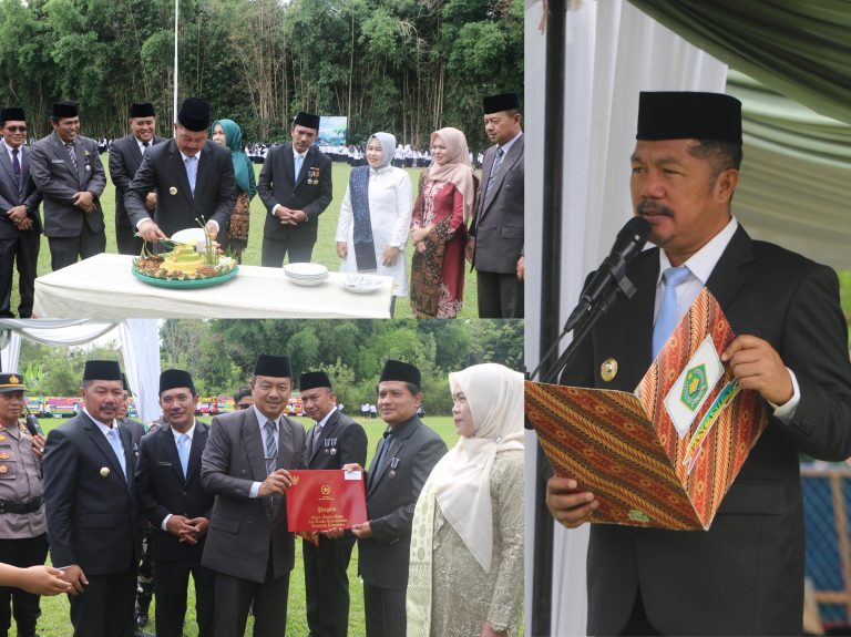 Pimpin Upacara HAB ke-80 Kemenag, Bupati Monadi Ajak Perkuat Umat Rukun dan Sinergi