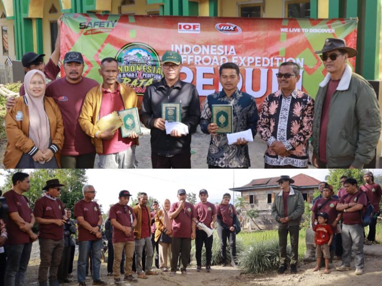 Offroad untuk Kepedulian, Baksos IOX Raja 2026 Salurkan Rp80 Juta untuk Desa di Renah Pemetik