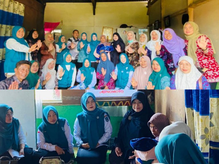 Perkuat Kolaborasi Cegah Stunting, TP3S dan TP PKK Kerinci Salurkan Bantuan SECANTING di Kayu Aro Barat