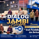 Dialog TVRI “Jambi Bicara” Wabup Murison Paparkan Arah Pendidikan Merata dan Berkualitas