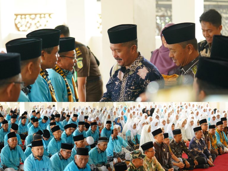 Bupati Monadi Resmi Lepas 413 Jamaah Calon Haji Kerinci Tahun 2026, Pesan Jaga Kekompakan dan Raih Haji Mabrur
