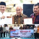 Tiga Daerah Sepakat Dukung Penerbangan Batik Air, Bupati Monadi Teken Komitmen Penguatan Konektivitas Udara