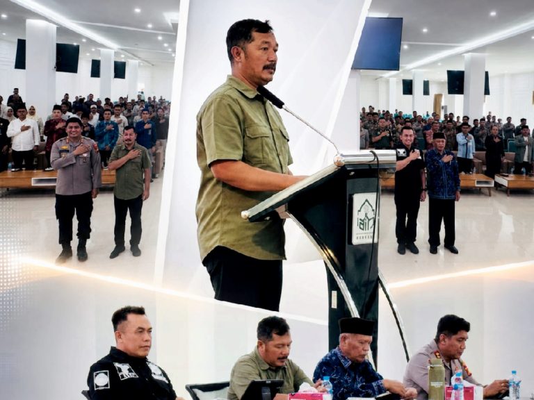 Bupati Monadi Buka Sosialisasi Kebangsaan Pencegahan Paham IRET, Perkuat Sinergi Camat, Kades dan Bhabinkamtibmas