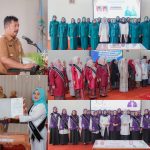 Ny. Novra Wenti Monadi Lantik Ketua TP PKK Kecamatan, Tim Pembina Posyandu dan Bunda PAUD Masa Bhakti 2025–2030