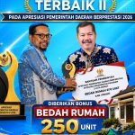 Prestasi Gemilang, Kerinci Terbaik II Program 3 Juta Rumah, Bonus 250 Unit Bedah Rumah