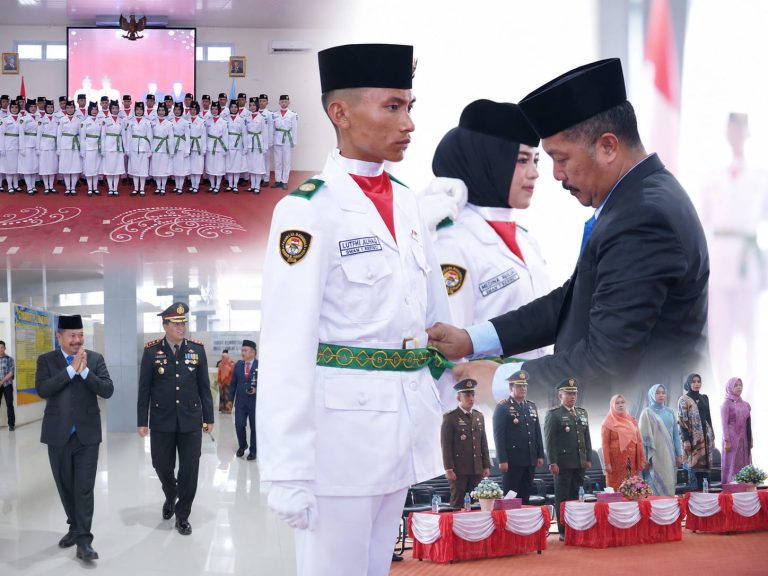 Bupati Monadi Kukuhkan Paskibraka Kerinci 2026, Titip Pesan Jaga Nama Baik Daerah