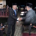 Bupati Kerinci Monadi HadiriApel Kehormatan dan Renungan Suci HUT RI ke-81 di TMP Semumu