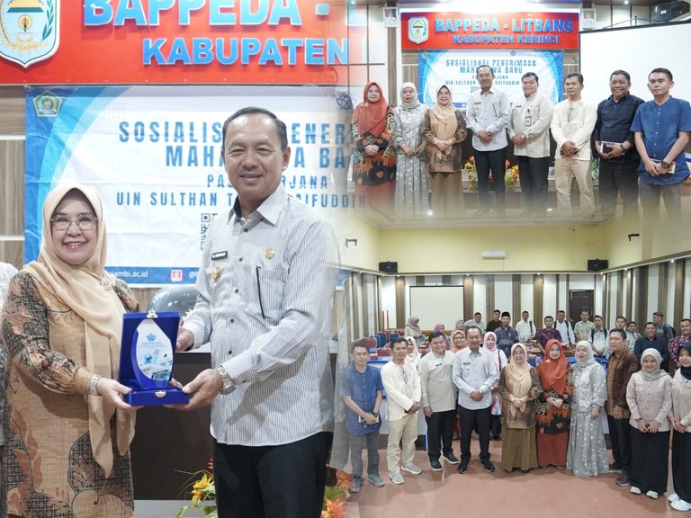 Wabup Murison Sambut Sosialisasi Pascasarjana UIN STS Jambi, Dorong ASN dan Tenaga Pendidik Kerinci Tingkatkan Kompetensi