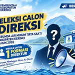 Seleksi Direktur Perumda Tirta Sakti Kerinci Resmi Dibuka, Ini Syarat dan Jadwalnya