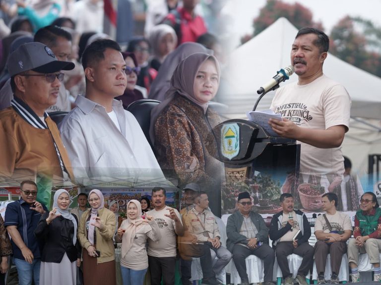 Resmi Dibuka Bupati Monadi, Seduh 3.805 Kopi Semarakkan Festival Kopi Kerinci 2026