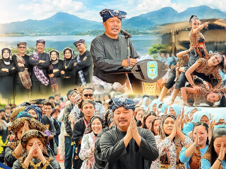 Ribuan Warga Padati Dermaga Danau Kerinci, Bupati Monadi Resmi Tutup Festival Budaya Kerinci 2026